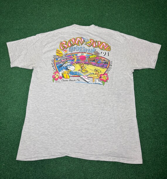 Vintage 90s Ron Jon Surf Shop T-shirt, Spring Break Korky Shark
