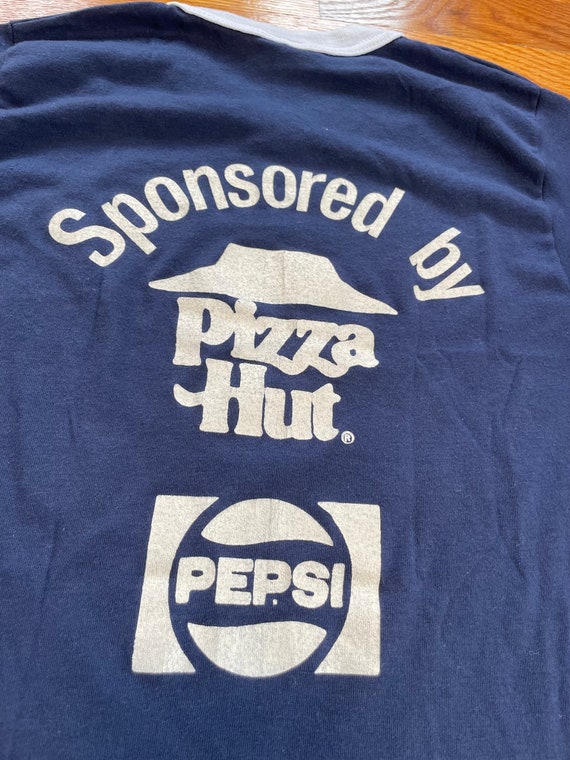 70s Pizza Hut and Pepsi sponsored running ringer … - image 5