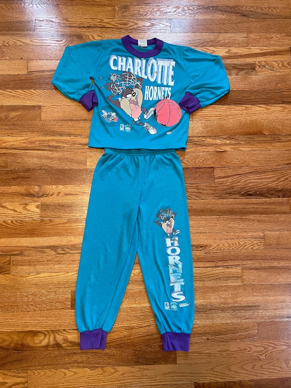 insane 90s Charlotte Hornets Taz vintage two piece