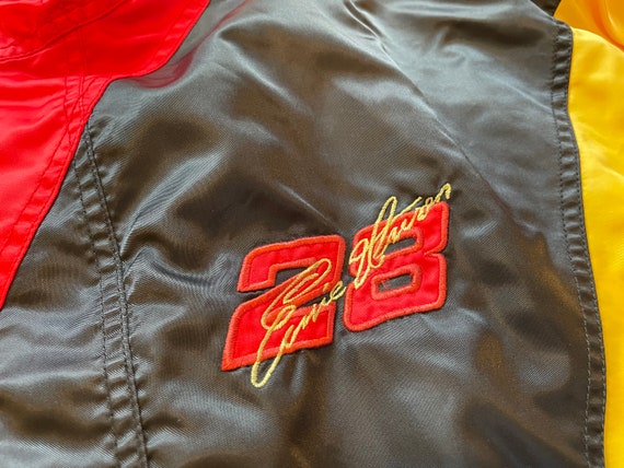 90s Ernie Irvan NASCAR zip up jacket coat old sch… - image 2