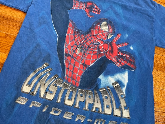 希少 初代 SPIDER-MAN スパイダーマン 2002年 Tシャツ Vintage Marvel
