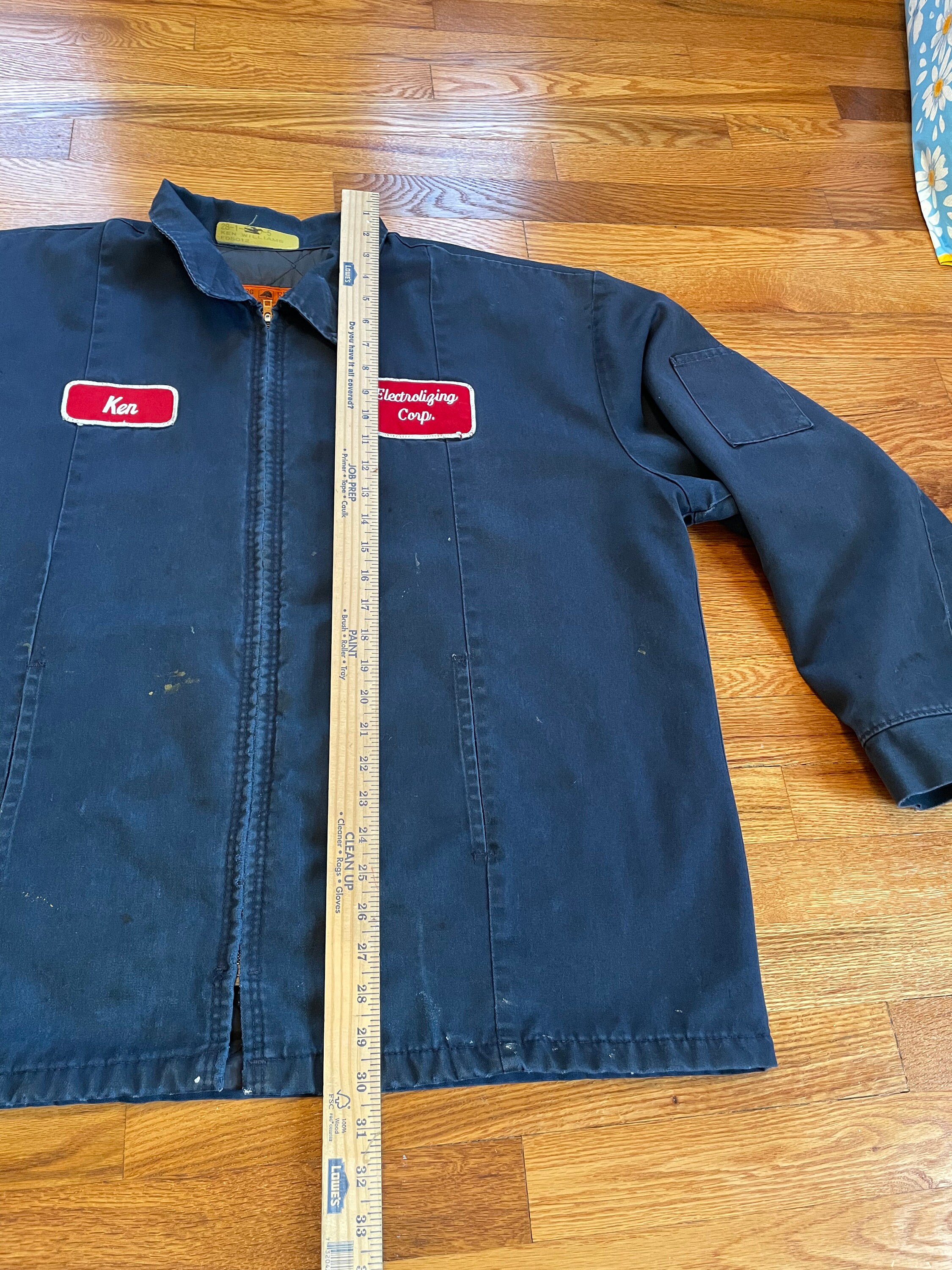 Timeless 80s/90s Punk Rock Grunge Workman's Zip up Jacket Timeless 80s/90s Punk Rock Grunge Workman's Zip up Jacket
