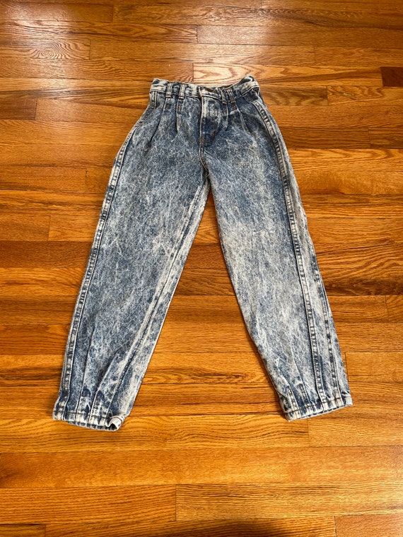 Insane Cute Acid Wash Grunge 80s Chic 