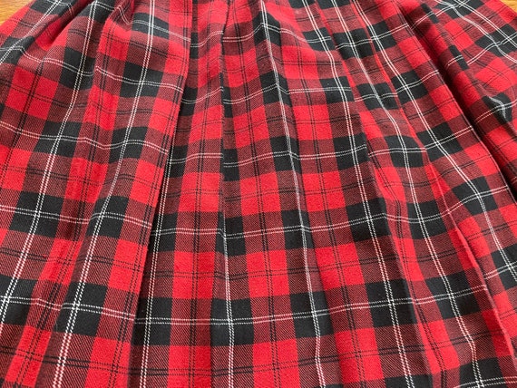 80s/90s Clueless style plaid skirt rare designer … - image 2