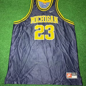 90s Michigan State Wolverines Jersey Nike rare XXL ncaa basketball Detroit pistons