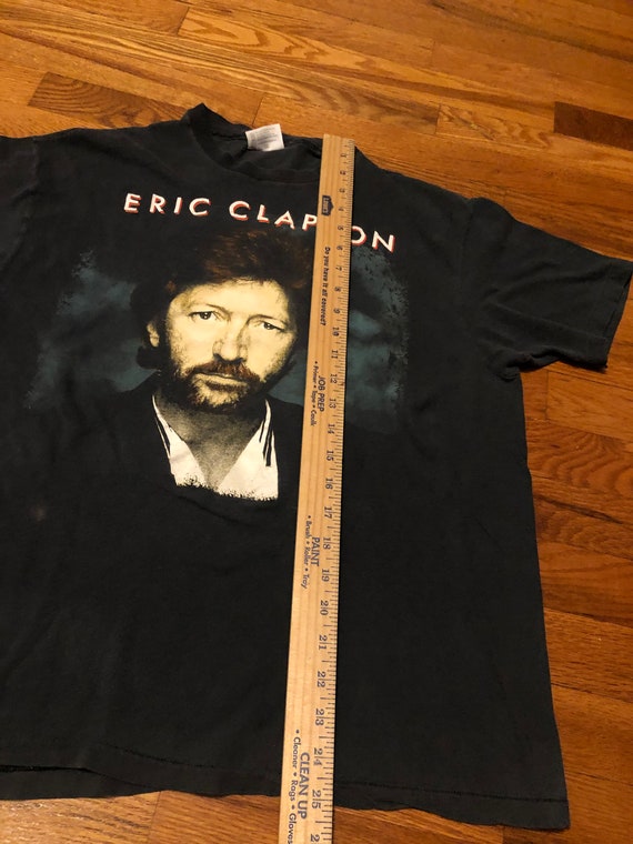 1988 Eric Clapton vintage t-shirt band tee single… - image 7