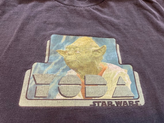 トップス 90s star wars yoda tee noroll 90s Star Wars Yoda T-shirt, Distressed Faded Vintage, XL - Etsy