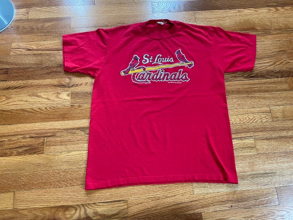 St Louis Cardinals Neon Baseball Shirt - Vintagenclassic Tee