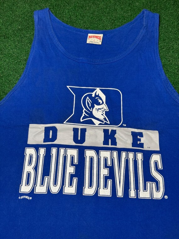 90s Duke Blue Devils Tank Top T-shirt Summer College Basketball XL