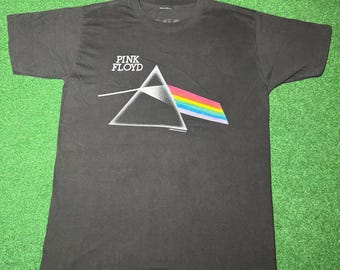 Pink Floyd Dark Side Tour-T-shirt 1987, iconisch T-shirt met band (l)
