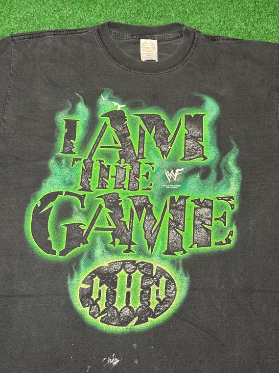 90s WWF Triple H T-shirt Rare Wrestling Original Wwe XL HHH Dx