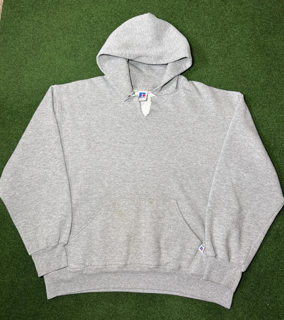 【希少】90s usa製 Russell Athletic Hoodie 無地 Vintage Black Russell Athletic Hoodie , Heavyweight, Classic 90s