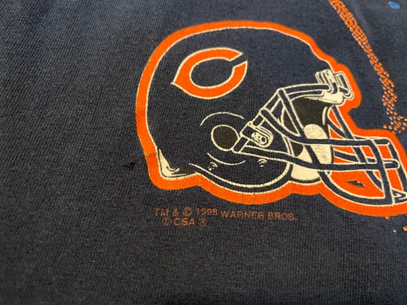 1995 Taz Chicago Bears vintage long sleeve t-shirt 90… - Gem