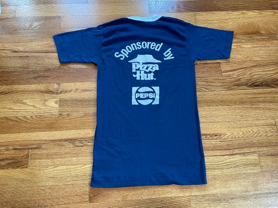 70s Pizza Hut and Pepsi sponsored running ringer … - image 4