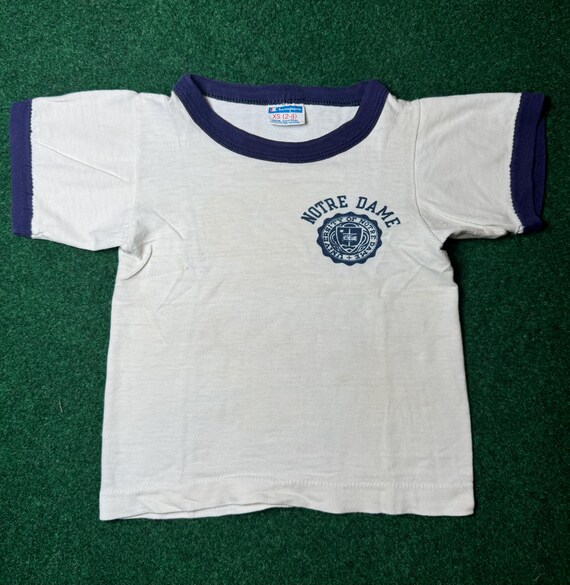 70s Notre Dame Fighting Irish Champion T-shirt Rare Vintage