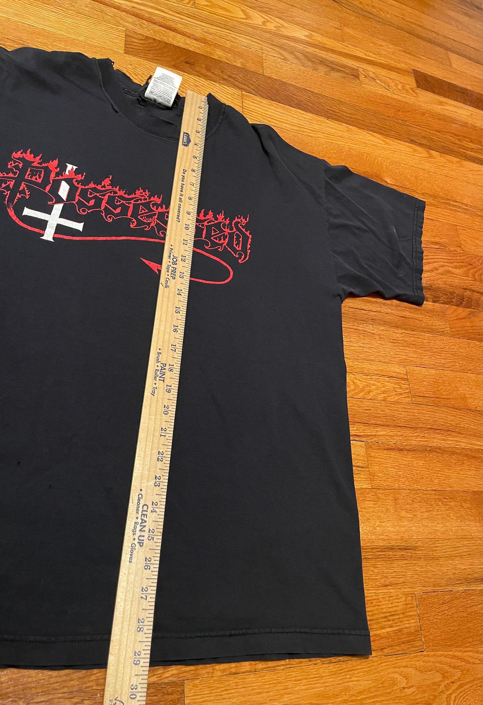 【SATIIIZ】Medin Old Pop T-shirt (3 types) 90s Possessed Vintage Death Metal Band T-shirt Rare Seven