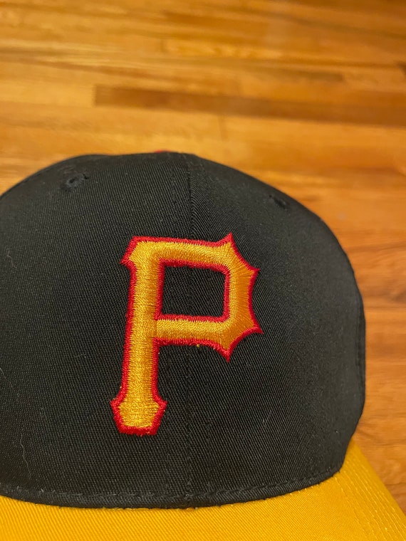 90s Pittsburgh Pirates vintage snapback hat baseb… - image 5