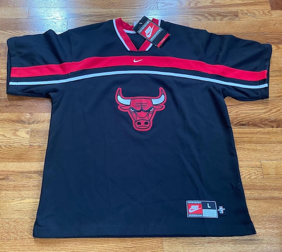 Vintage 90s Chicago Bulls Jersey Shirt, Michael Jordan Era (NWT