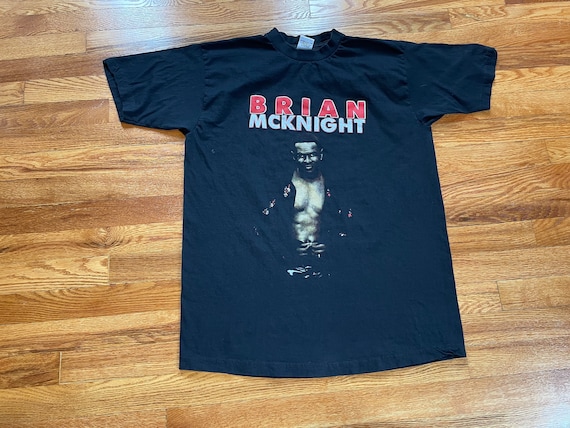 90s 2000 Brian Mcknight Vintage T-shirt Rare Old School Tour Tee