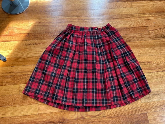 80s/90s Clueless style plaid skirt rare designer … - image 1