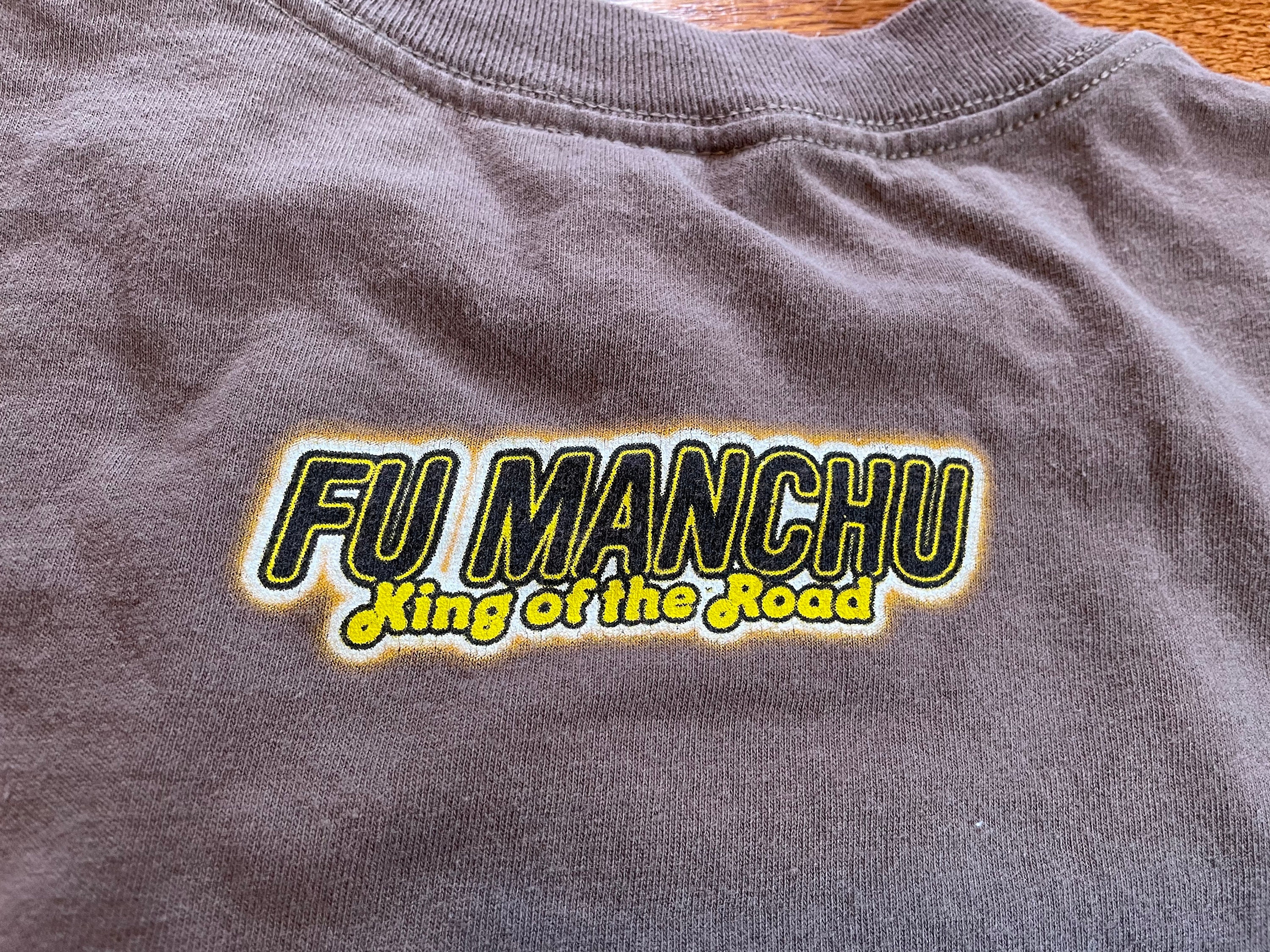 90s 1999/2000 Fu Manchu Vintage T-shirt Rare Band Tee Stoner