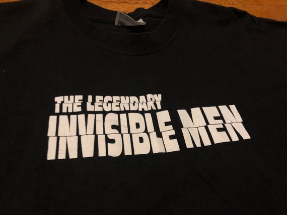 The Legendary Invisible Men vintage t-shirt band … - image 1