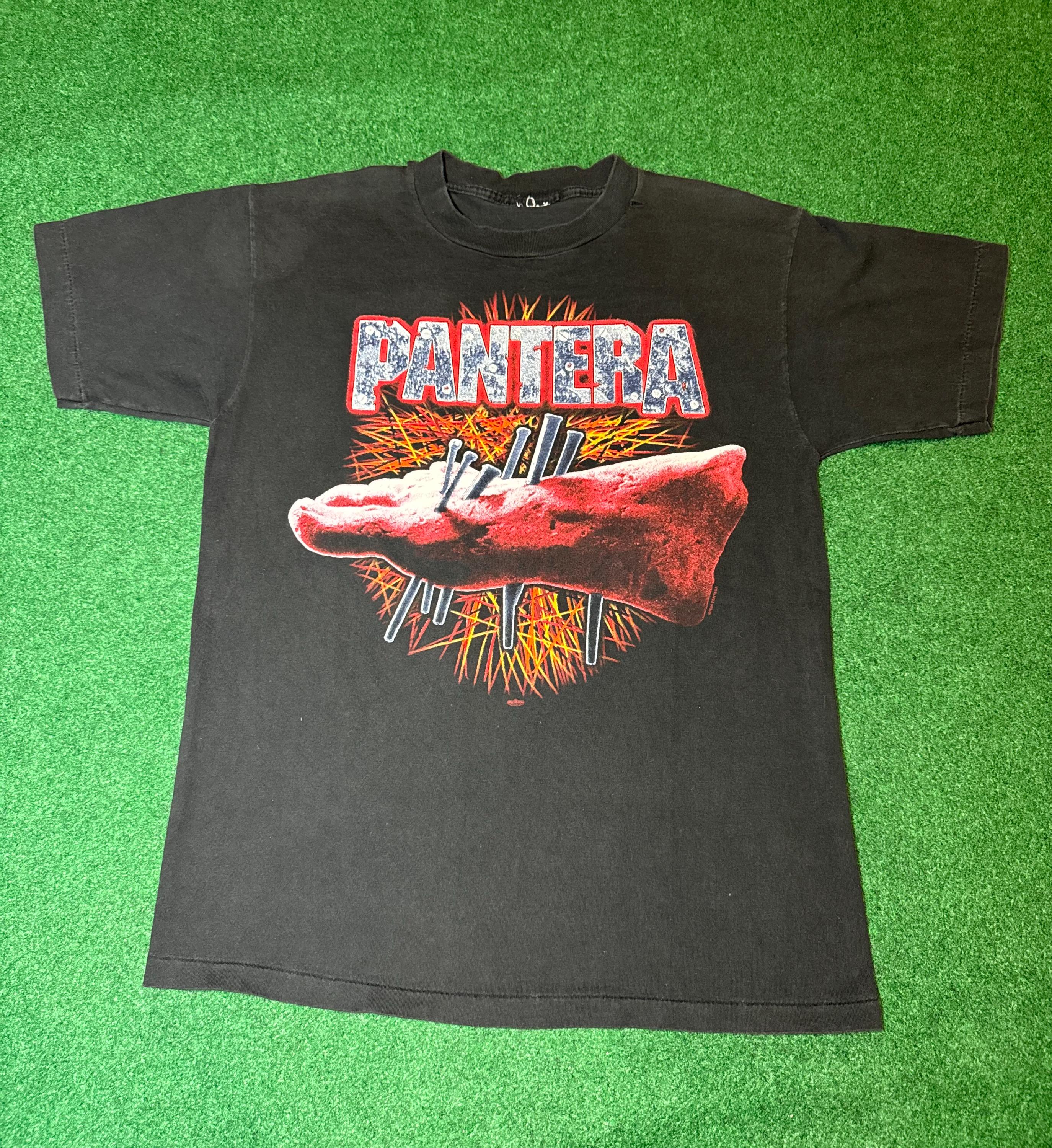 90s 1994 Pantera Far Beyond Driven Vintage T-shirt Rare Band Tee