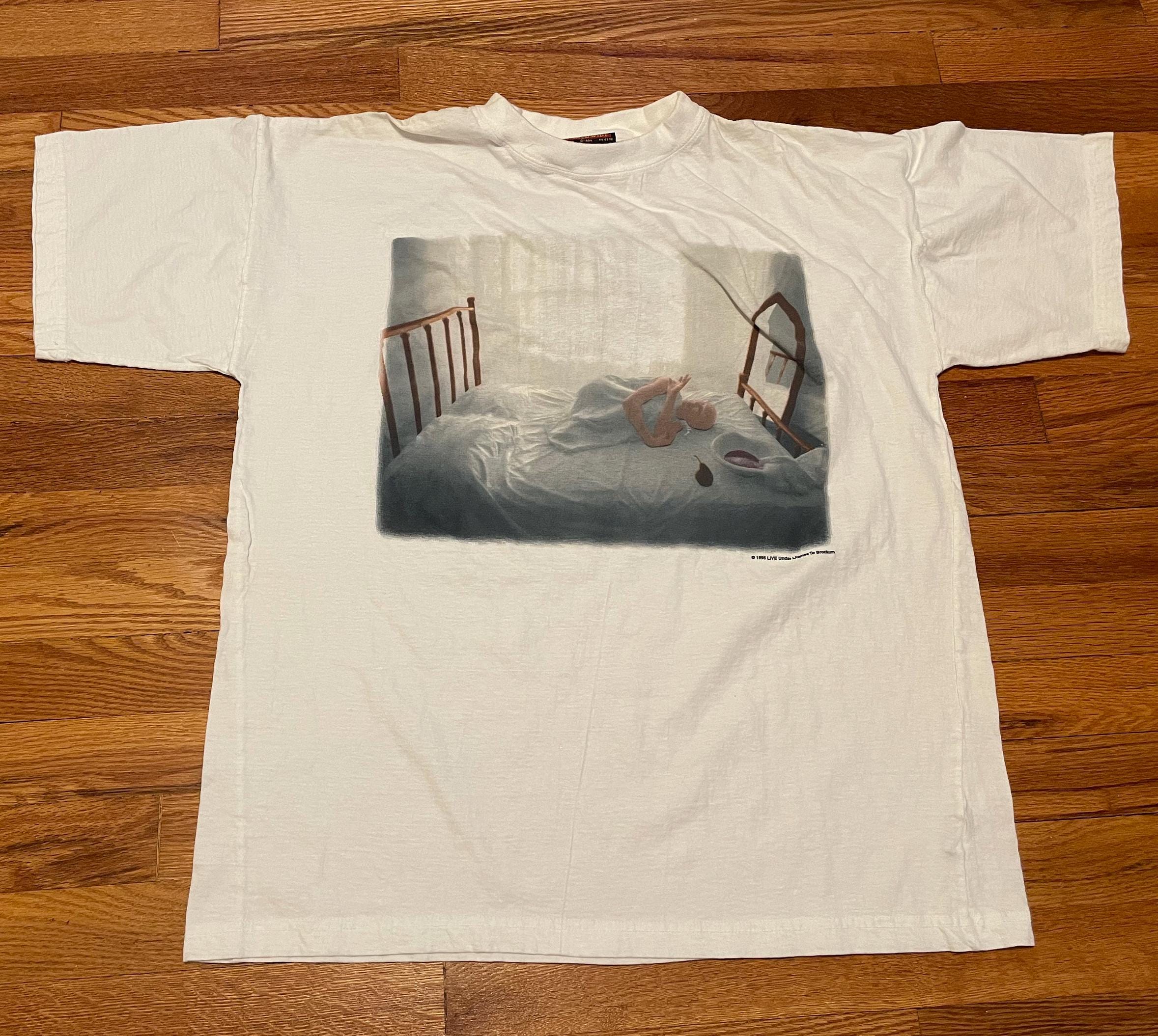 1995 Live “throwing Copper” Vintage T-shirt Brockum Tag