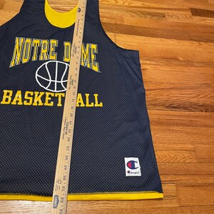 Maillot De Hockey Vintage Notre Dame – Taille L – État Occasion Bon