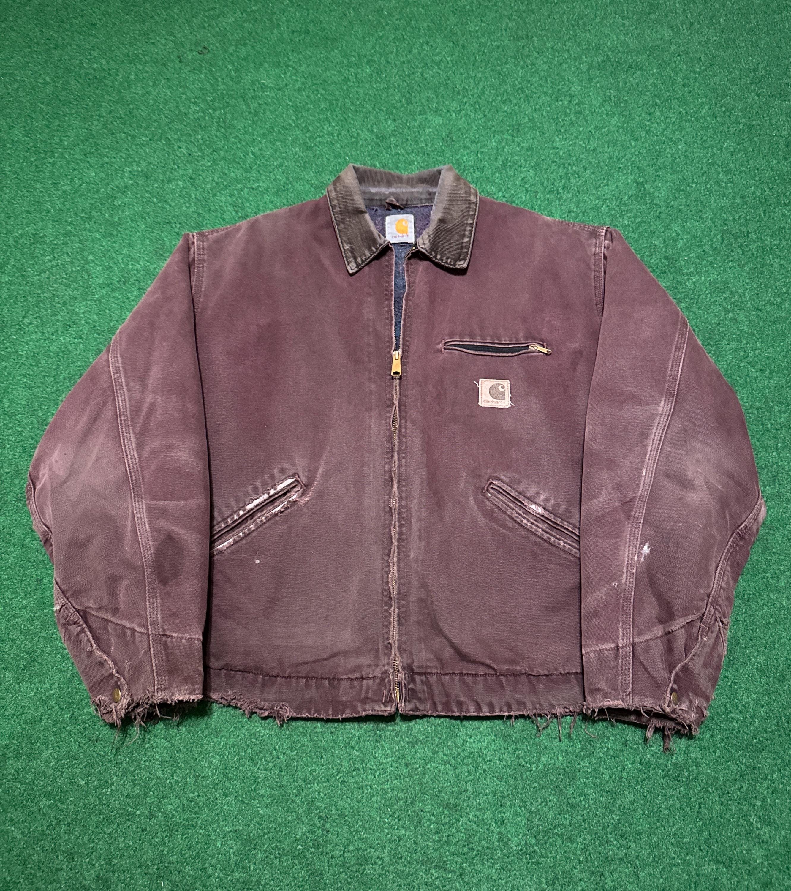 HOLY GRAIL Vintage 90s Carhartt Detroit Jacket, Purple Coat