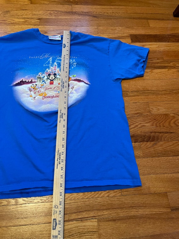 90s Disneyland vintage t-shirt rare 2001 XL blue … - image 6