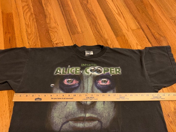 90s Inside Alice Cooper Vintage T-shirt Old School Band Tee