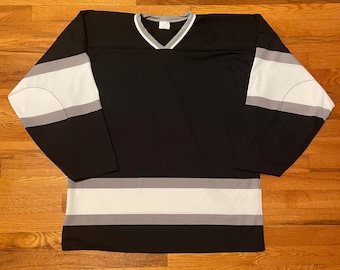 90er Jahre Los Angeles Kings NHL Hockey Jersey Blank seltene Vintage Sportkleidung Stanley Cup