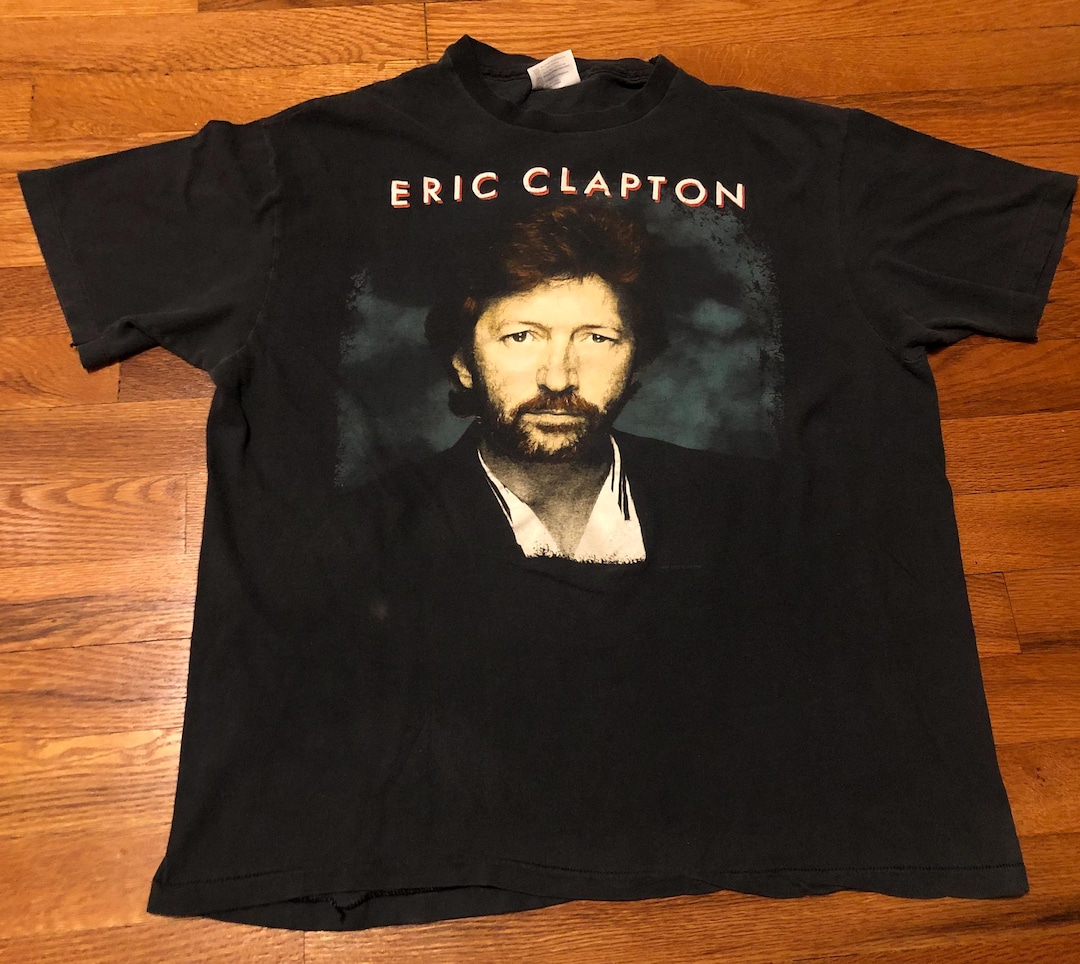 希少 80s Eric Clapton ヴィンテージ バンドTシャツ USA製 1988
