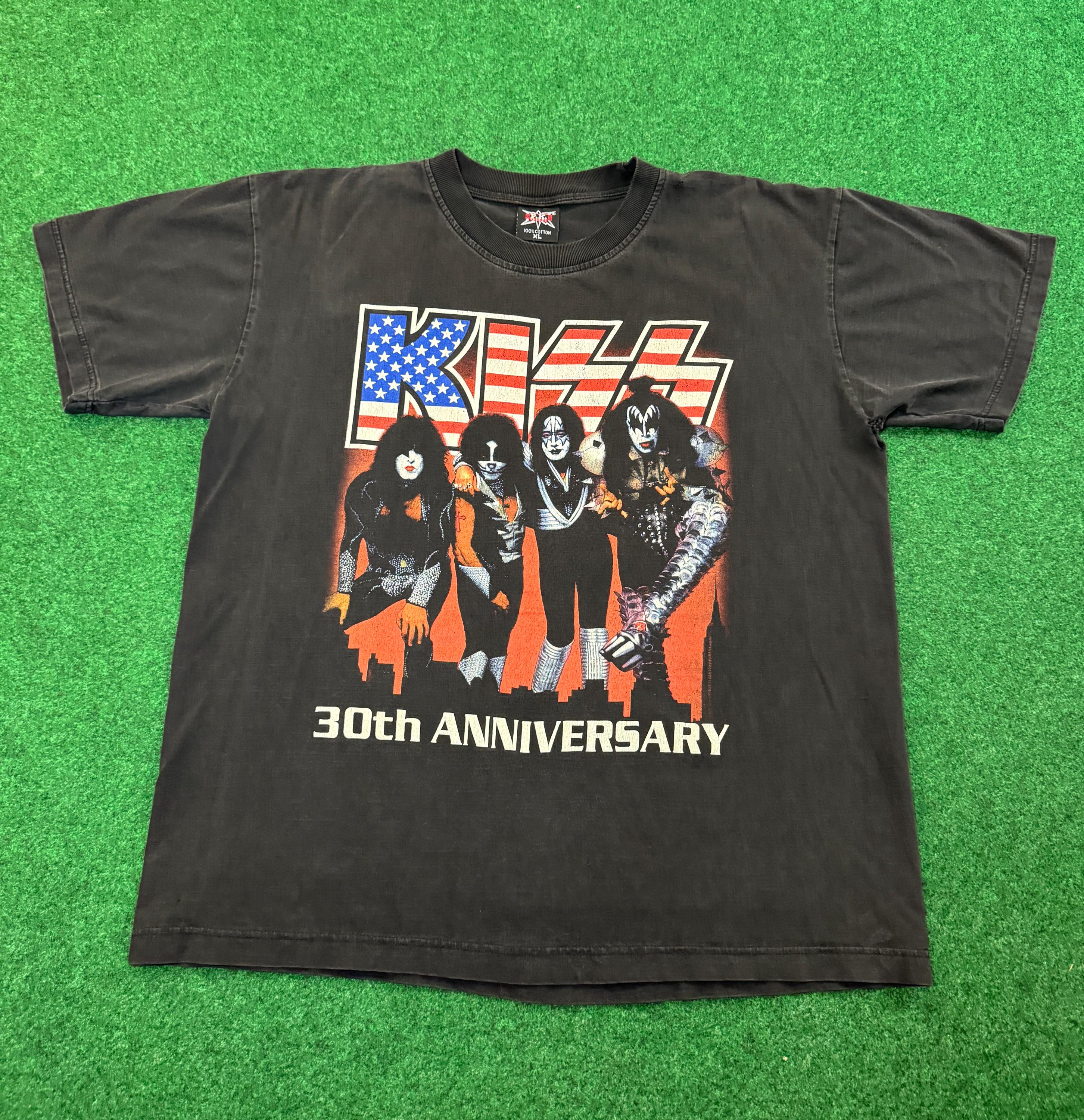 90s Kiss Destroyer T-shirt Rare Vintage 30th Anniversary XL Band