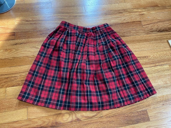 80s/90s Clueless style plaid skirt rare designer … - image 4