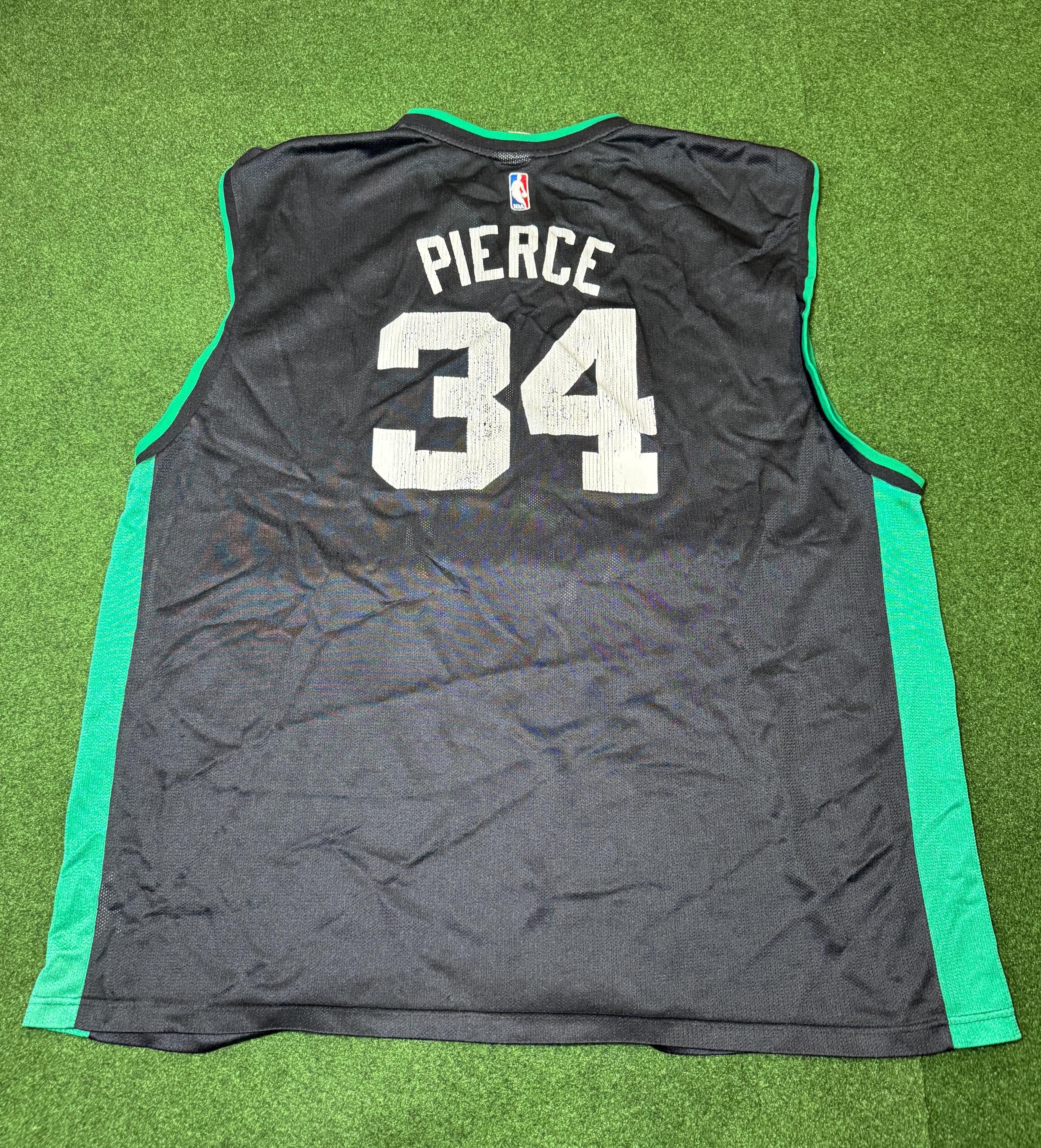 90s Y2K Boston Celtics Paul Pierce Reebok Jersey Rare 4XL XXXXL