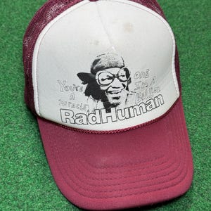 Boné de caminhoneiro vintage RadHuman SnapBack Y2K, salve as artes, hipster, rapper Spike Lee