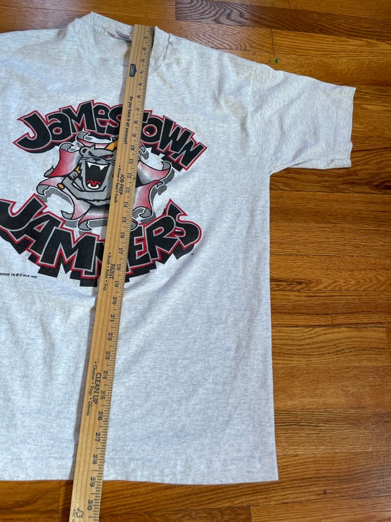 90s Jamestown Jammers vintage t-shirt mlb basebal… - image 8