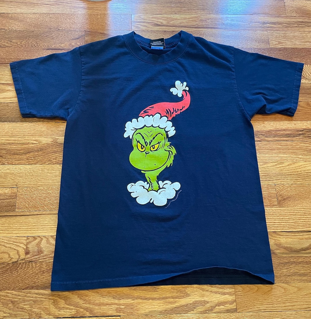 【06017】 GRINCH 90s VINTAGE T-shirt vintage 90s Grinch t shirt Dr Seuss | SellMerchandise