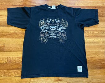 Vintage Ecko Unltd. T-shirt, Y2K Hip Hop Streetwear (Large)