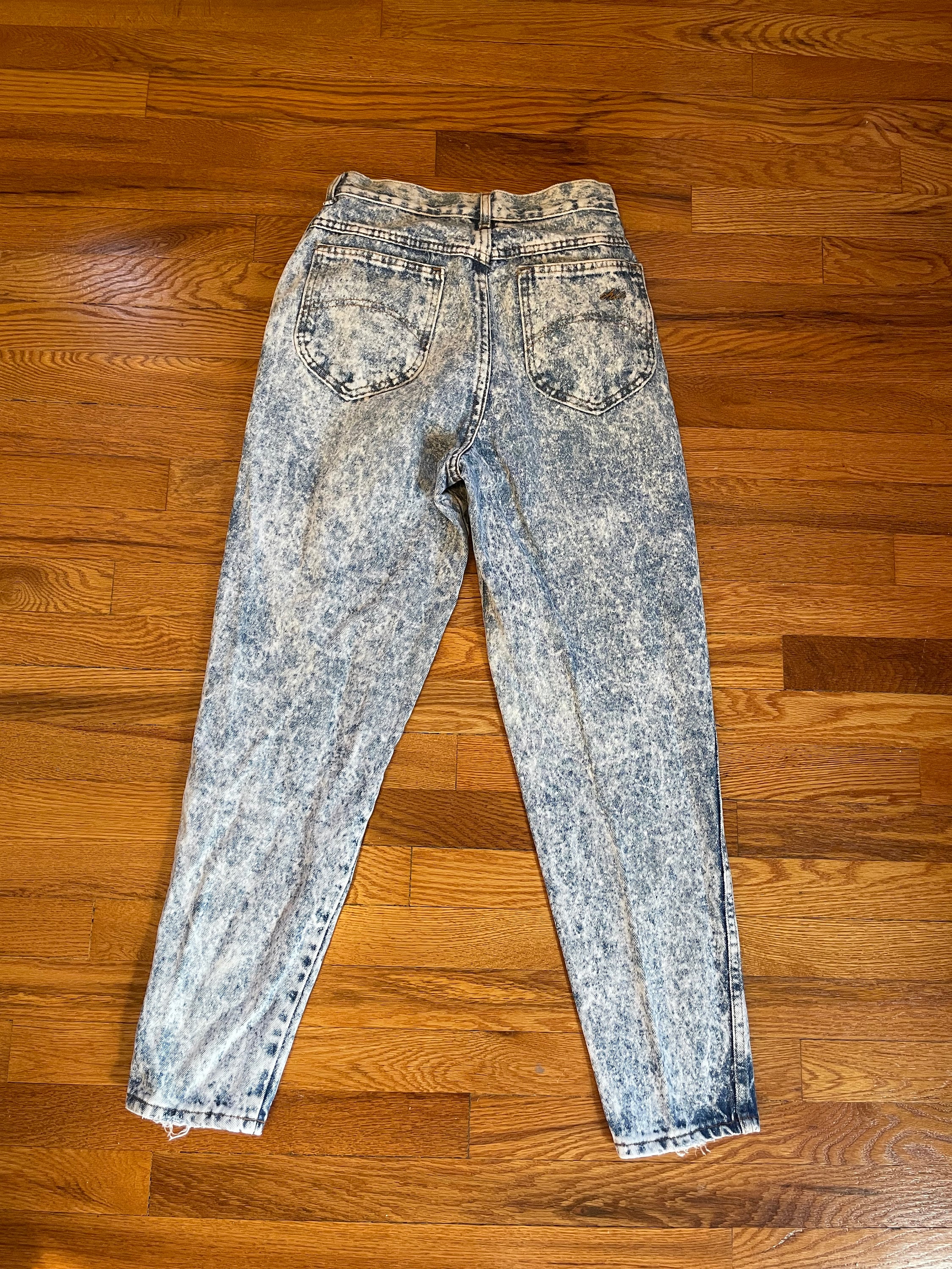 Crazy Amazing Distressed 80s Wash Jeans Rare Chic - Etsy