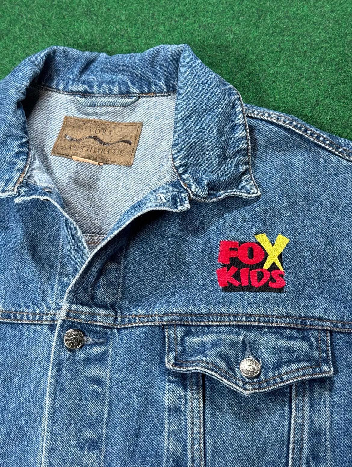 INSANE Holy Grail 90s Fox Kids Denim Jean Jacket Promo Tv