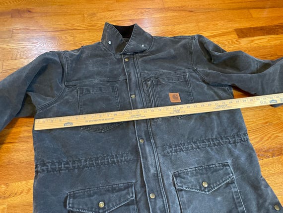 90s Carhartt Coat Brushed Poly Quilt Lined Canyon Jacket XL 90s Carhartt Coat Brushed Poly Quilt Lined Canyon Jacket XL