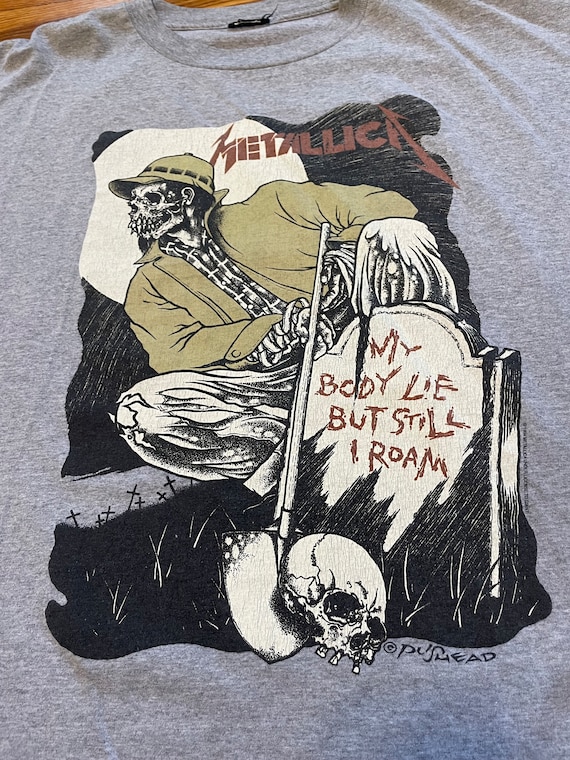 激レア METALLICA PUSHEAD VINTAGE TEE 90s-