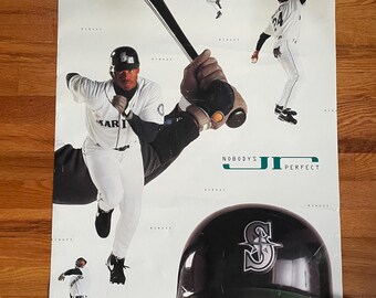 RARE Nike Ken Griffey Jr. Nobody's Perfect Poster Seattle