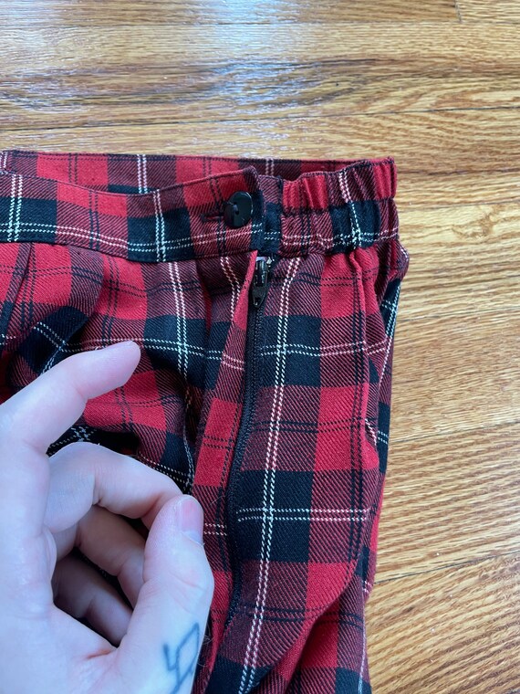 80s/90s Clueless style plaid skirt rare designer … - image 5