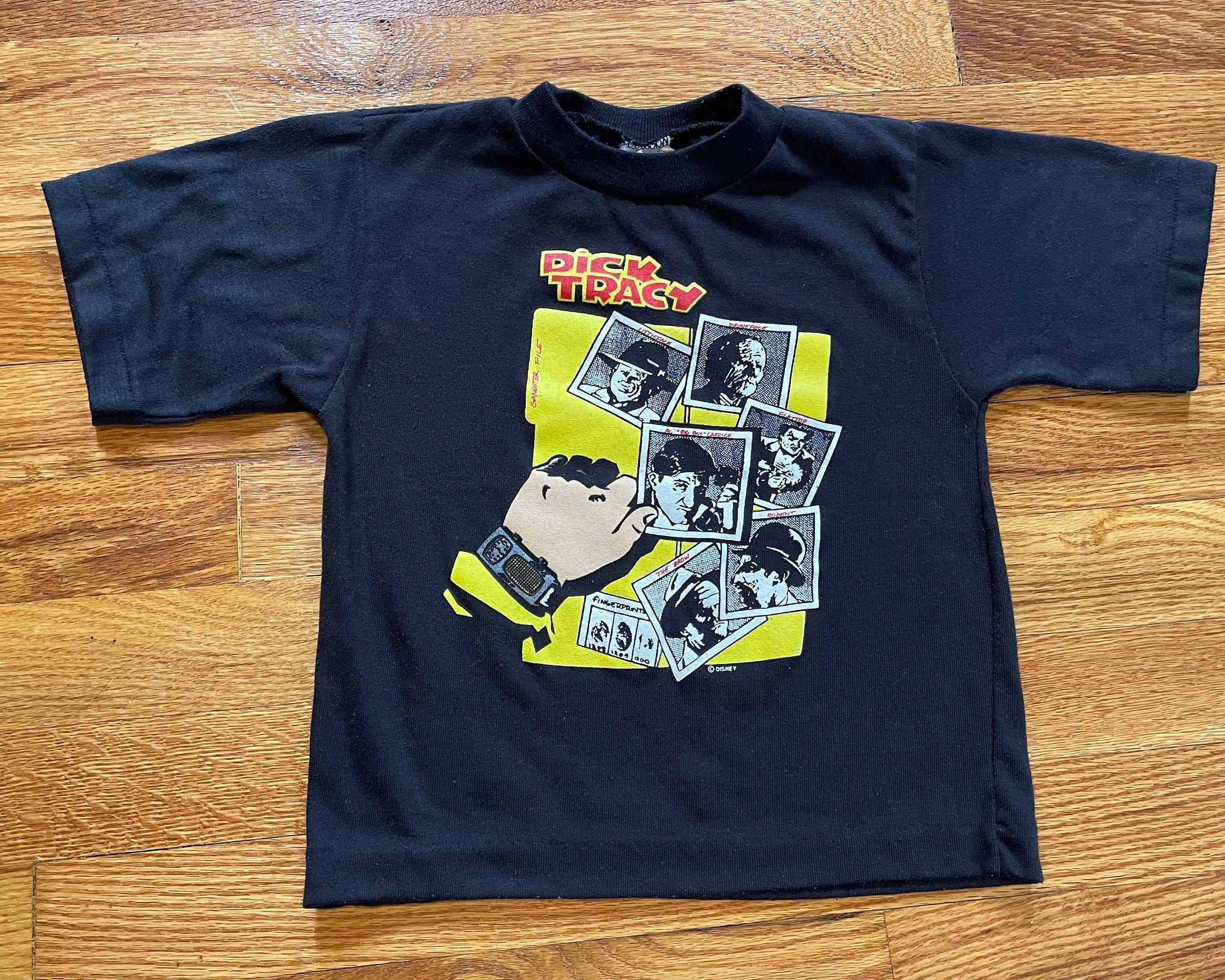 Dick Tracy T Shirt - Etsy Dick Tracy T Shirt - Etsy