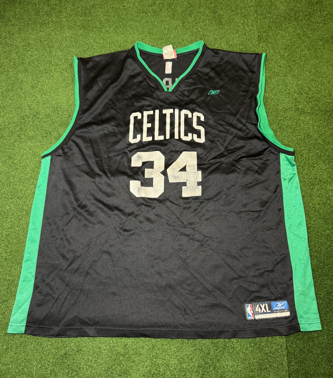 Reebok NBA CELTICS PIERCE ゲームシャツ レア 2ＸＬ Reebok NBA CELTICS PIERCE ゲームシャツ レア 2XL
