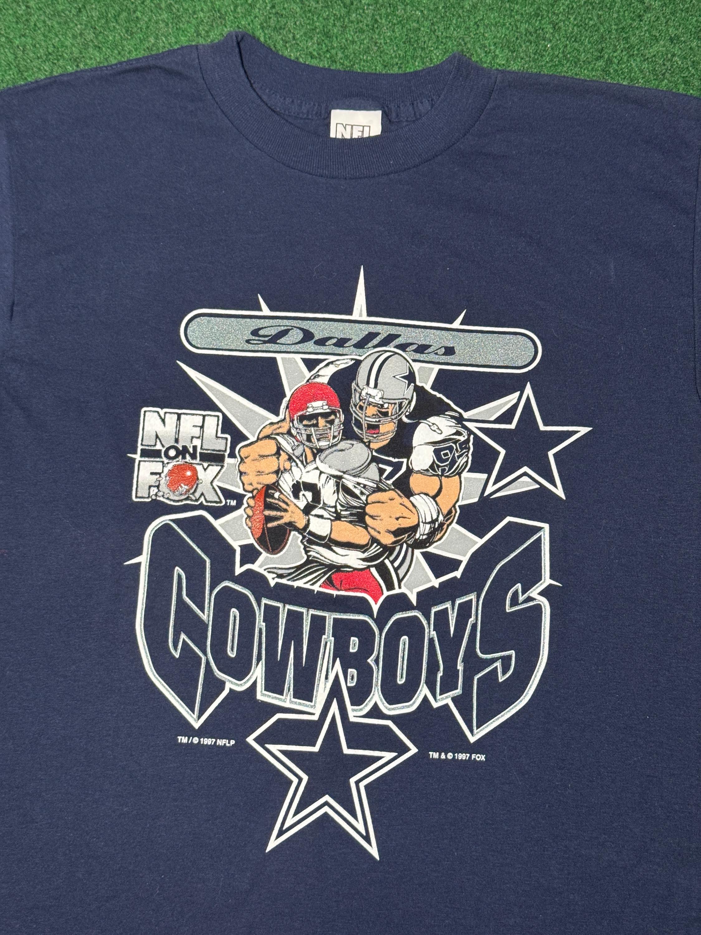1997 90年代 ダラスカウボーイズ NFL on Fox Tシャツ デッドストック 
